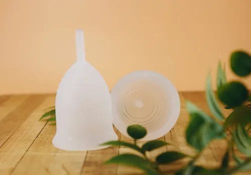 3. reusable menstrual cup