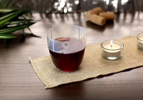36 Mind-Blowing & Easy Ways to Live a Zero Waste Lifestyle 3 4. selfeco compostable stemless wine glass