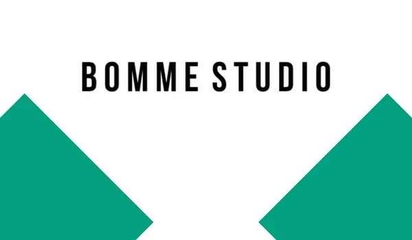 Top 4 Organic Clothing Manufacturers & 8 Shopping Tips 4 4. the logo of bomme studio as an organic clothing manufacturers